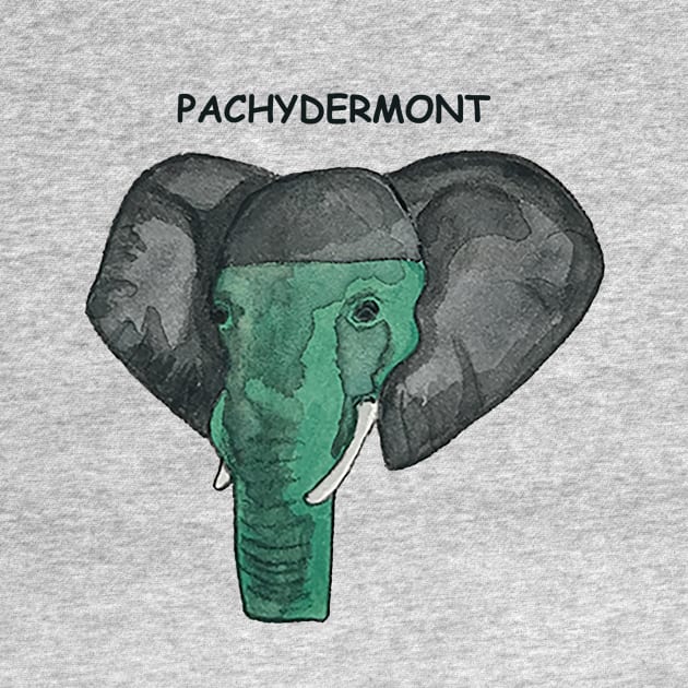 Pachydermont Vermont Elephant Shirt by alittlebluesky